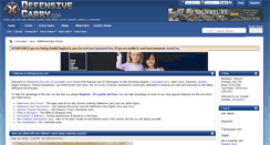 Desktop Screenshot of defensivecarry.com